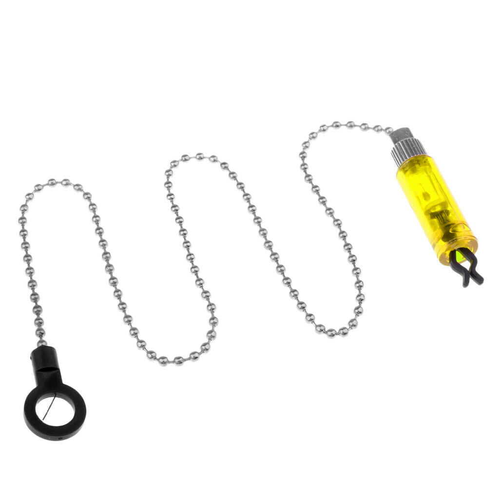 Chain Indicators Carp Fishing Bite Alarm Indicators Bobbin Yellow