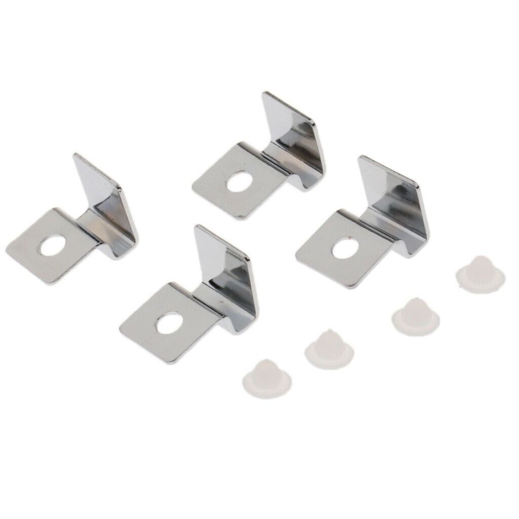 8x Durable Clips Clamp Lid Glass Cover Support Brackets for Aquarium Tank 5mm