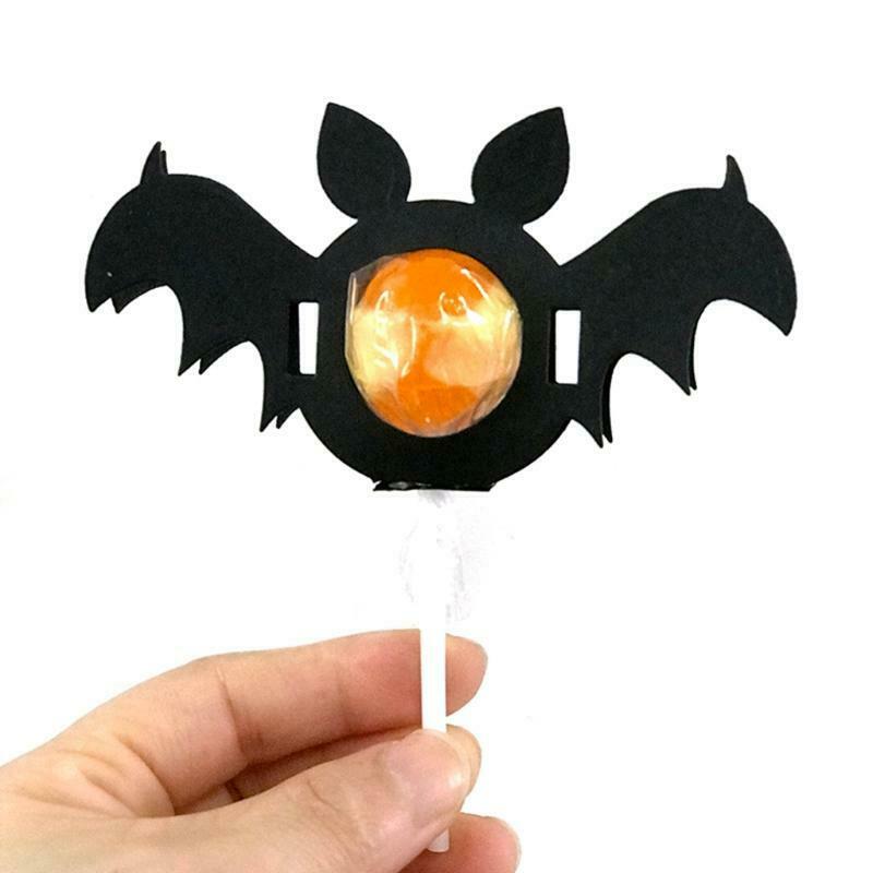 Halloween Bat Lollipop Box Carbon Steel Cutting Dies DIY Scrapbooking Photo