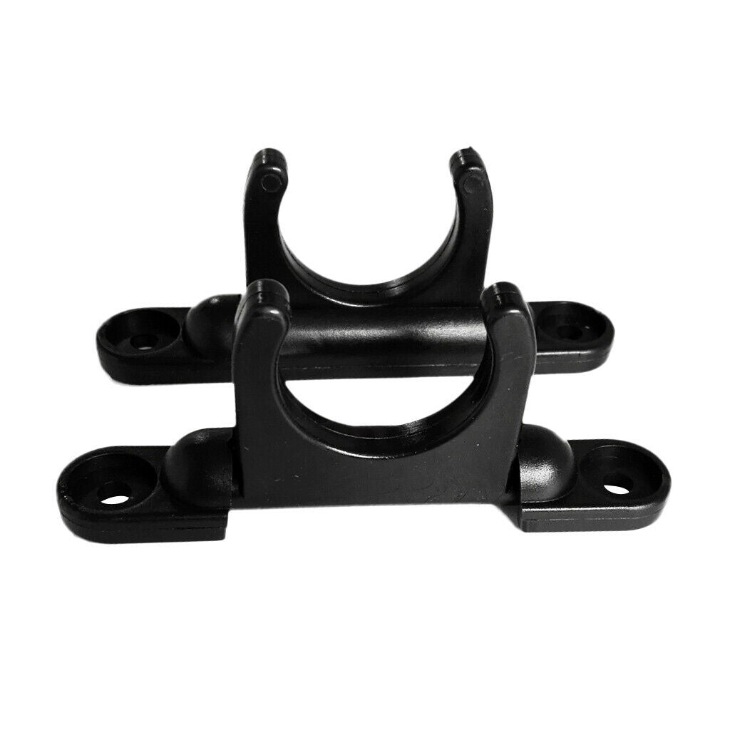 2Pcs Nylon Kayak Canoe Marine Boat Paddle Holder Clip Oar Rod Tube Keeper