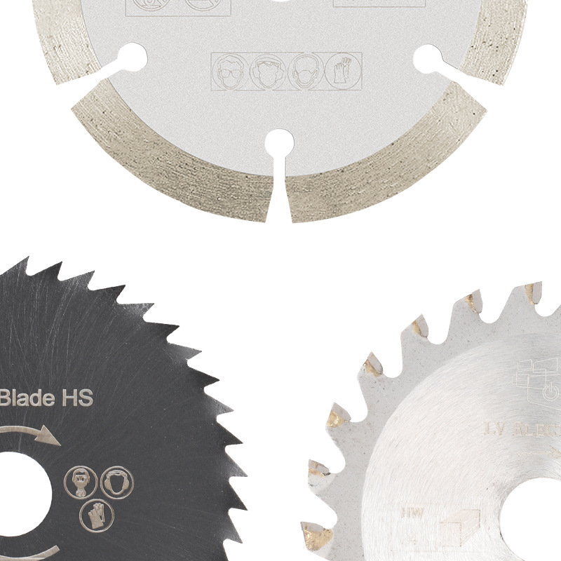 Cross-Border New 85Mm Diamond Saw Blade 4-Piece Set Mini Circular Saw Blade