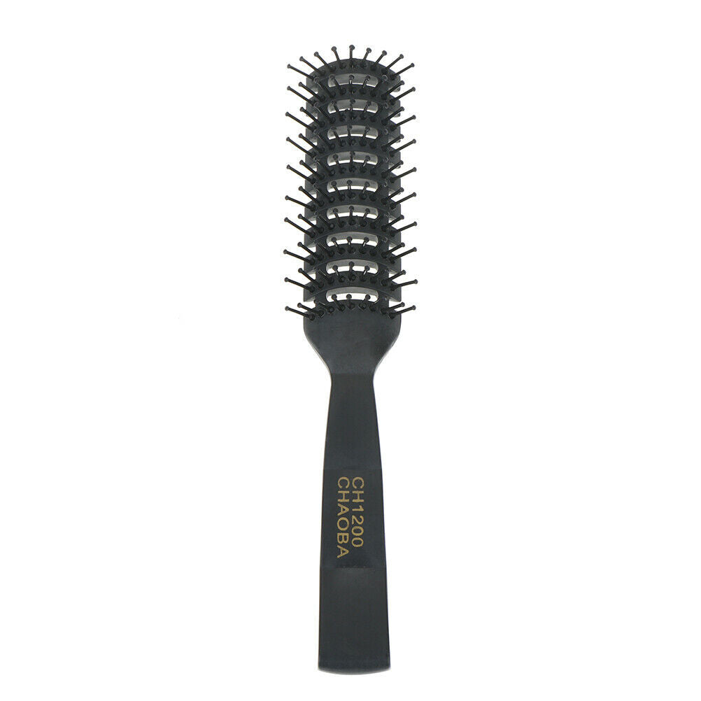 Anti-Static Brush Barber Hairdressing Beauty Styling Tool Plastic Massage N SJ