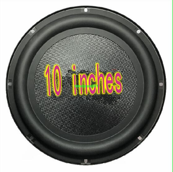 1pcs 10"inch bass radiator passive Speaker Bass diaphragm Bass vibration board