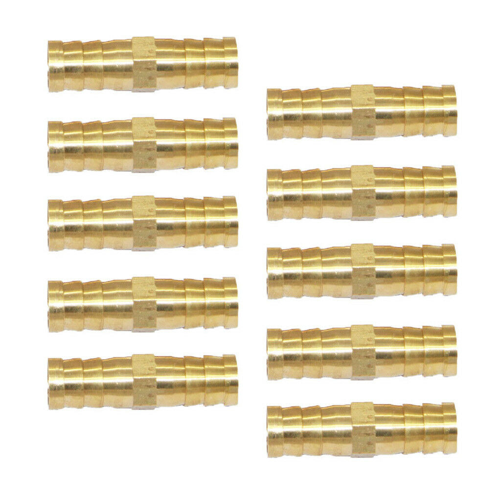 10Pcs Air Line Fitting Connectors Male Quick Coupler Compressor Air Hose 6mm