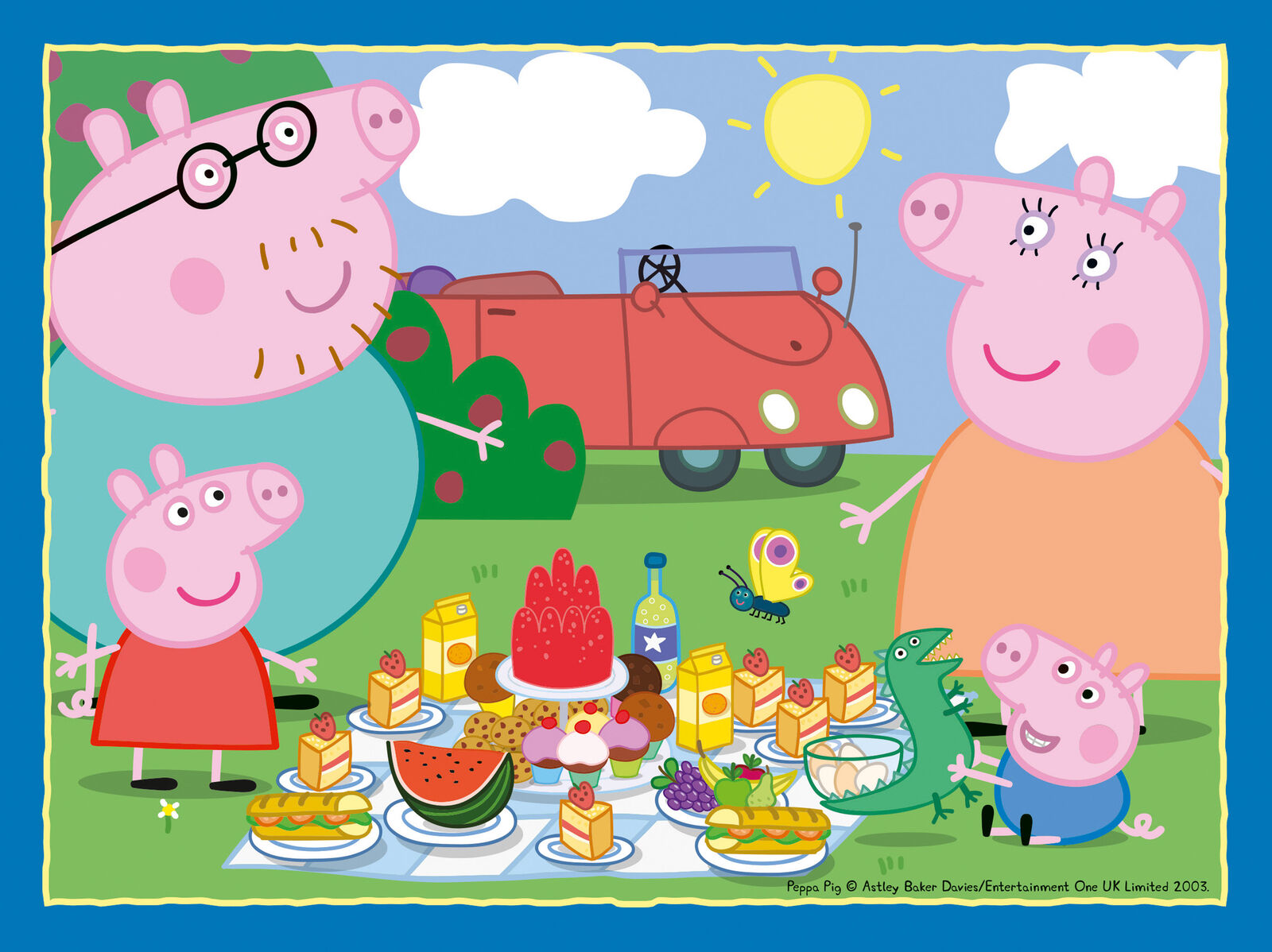 06958 Ravensburger Peppa Pig Jigsaw Puzzle 4 in a Box Childrens Kids 72pc Age 3+