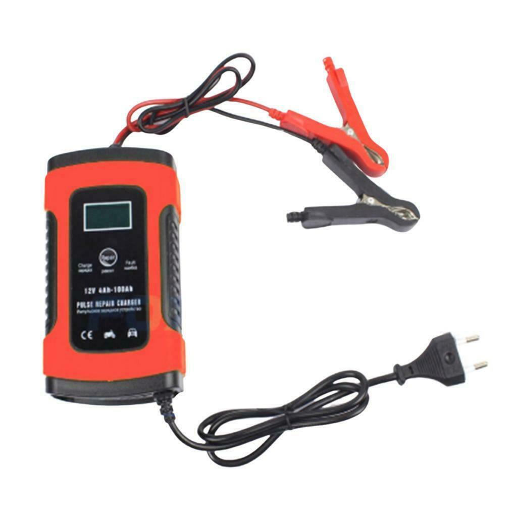 1 Pack Automatic Battery Chargers Pulse Repair Chargers With LCD Display
