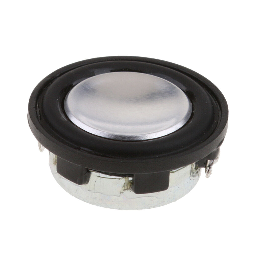 DIY 28mm Mini Stereo Audio Speaker 1" 4Ohm DIY Loudspeaker Hifi NEW Black