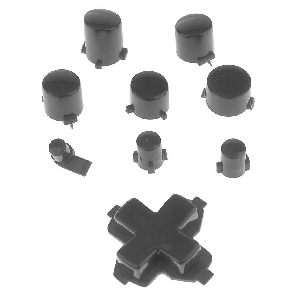 Plastic Thumbsticks Bullet ABXY Mod Buttons with Screwdriver Kit for Microsoft