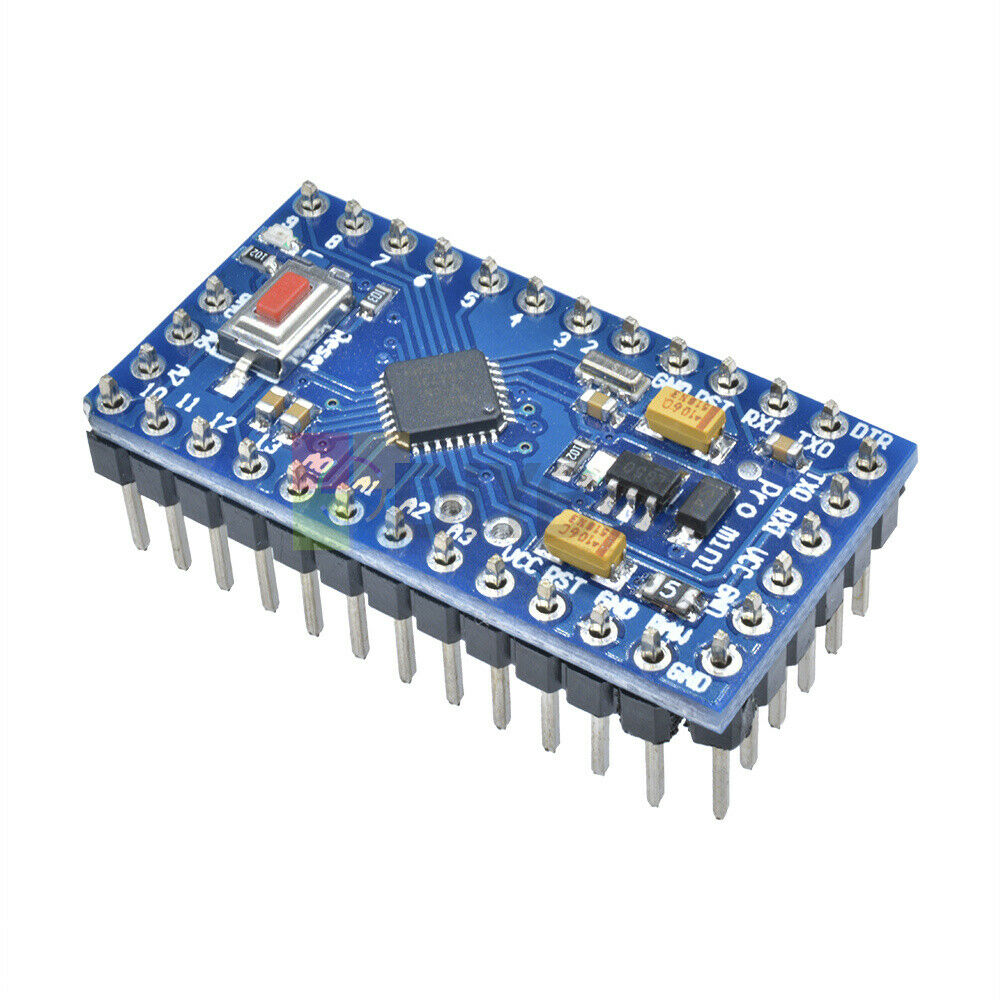 10Pcs 5V Pro Mini Atmega328 16MHz Microcontroller Board Nano Compatible Arduino