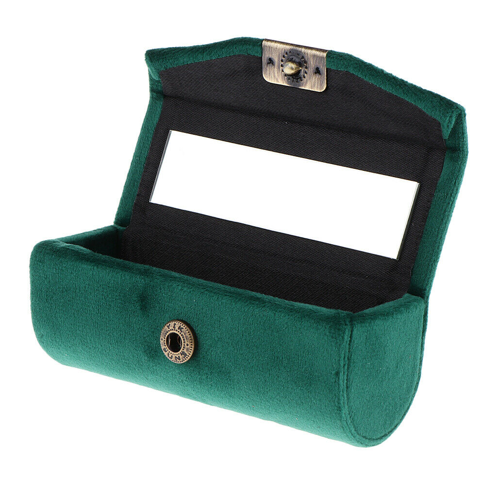 Velveteen Lip Gloss Box Makeup Lipstick Storage Case Jewelry Container