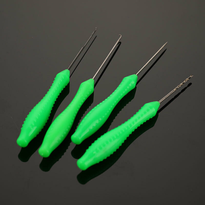 4Pcs Fishing Rigs Needle Kit Bait Fish Pellet Needle Set Hook Drill Hold.l8