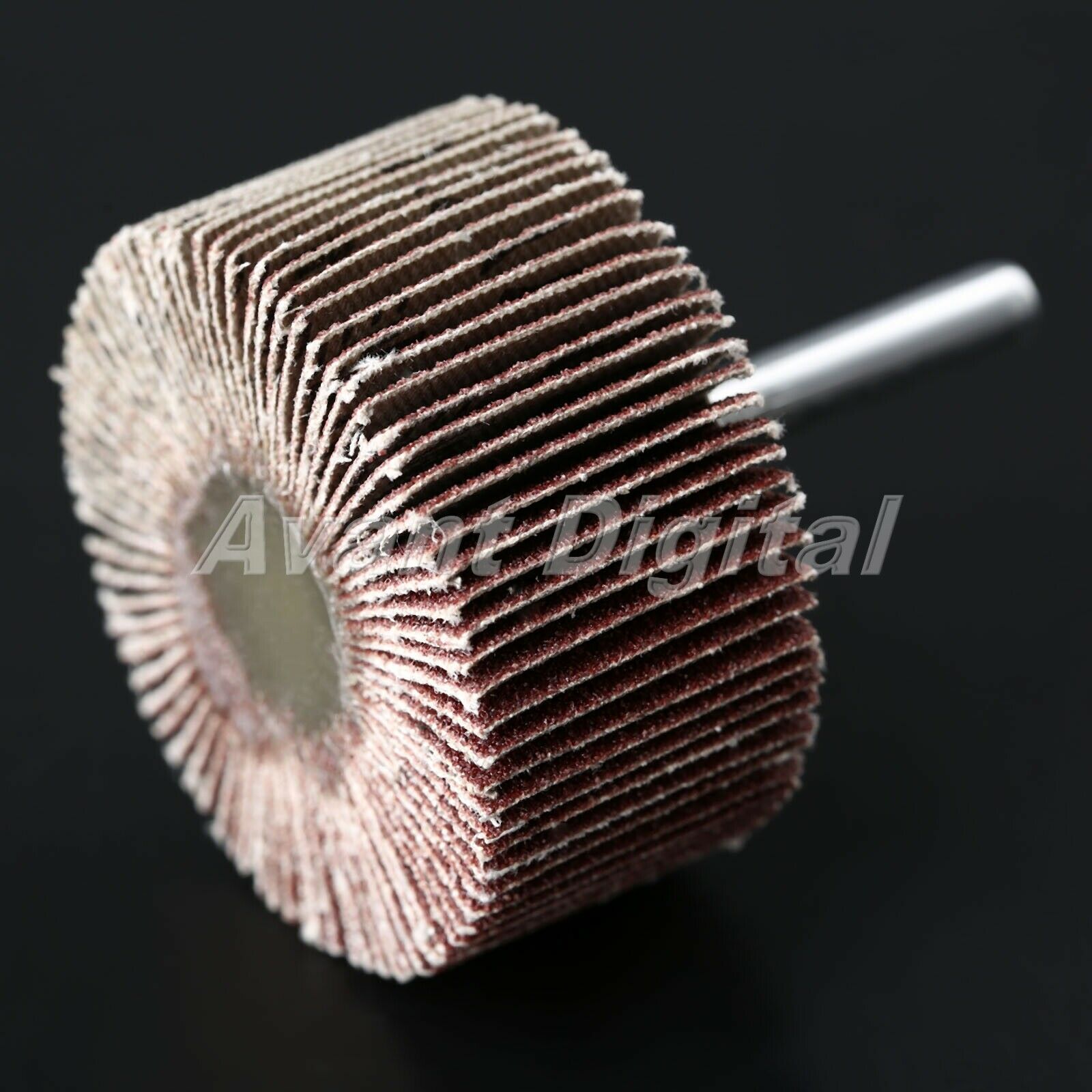 120 Grit Woodworking Grinder Flap Sanding Wheel Disc & Mandrel Polishing Tool 5x