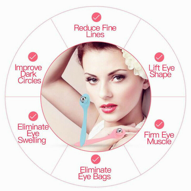 360 Degree Free Roller Ball Eye Massager Black Eye Ring Eye Bag Eyeball Beauty ï¼