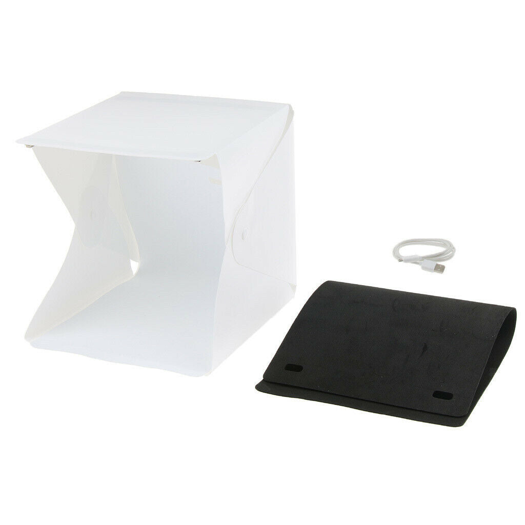 20cm 8-inch LED Light Room Photo Studio Photography Lighting Tent Kit Folding