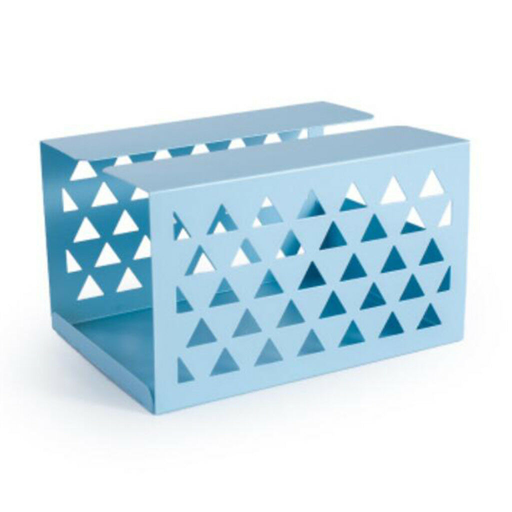 Countertop Paper Towel Dispenser Tissue Holder For Kitchen Bathroom Blue S