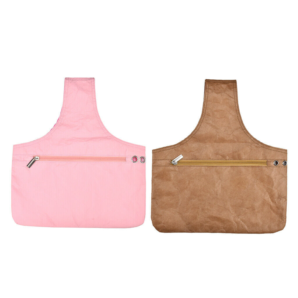 2 Pieces Knitting Tote Bag Yarn Storage Waterproof Paper Bag for Crochet Hook