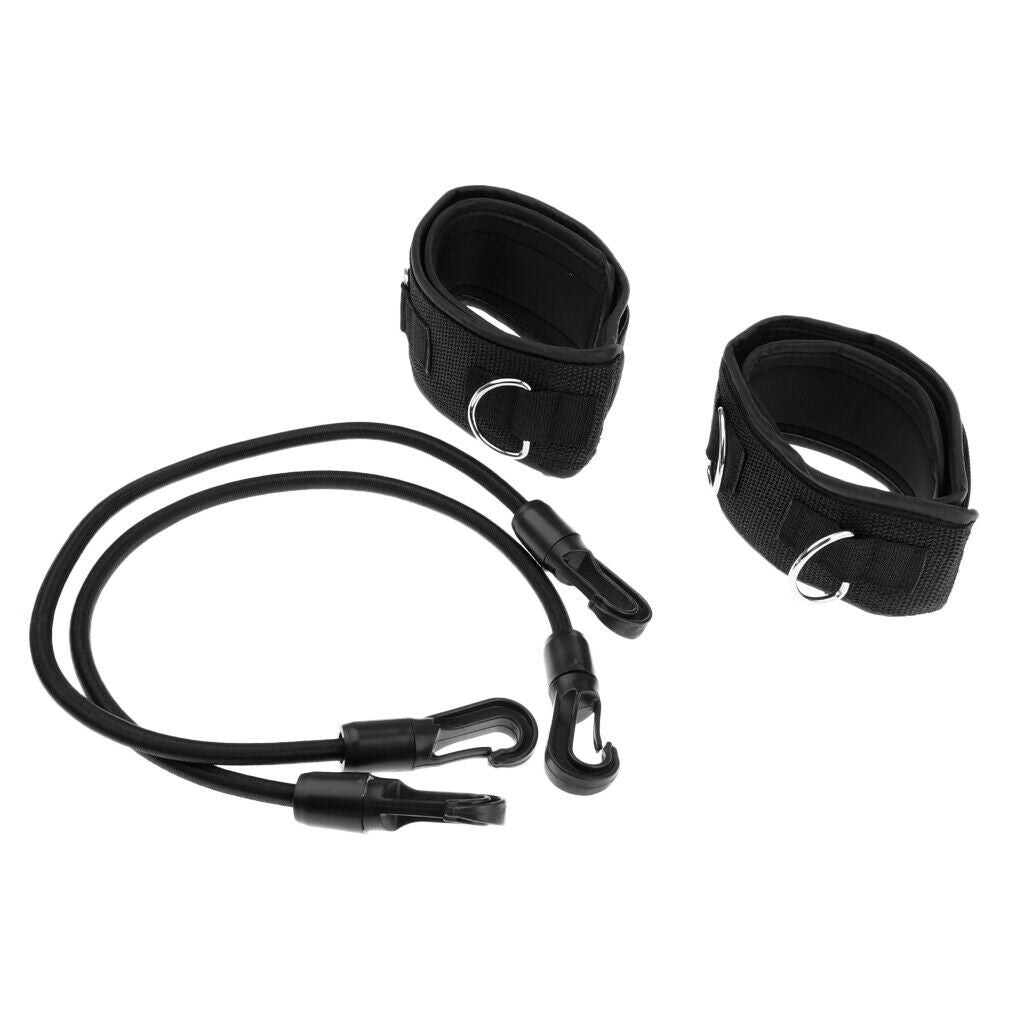 Fitness Exercise Resistance Bands Sport Training Straps 2 ropes without belt