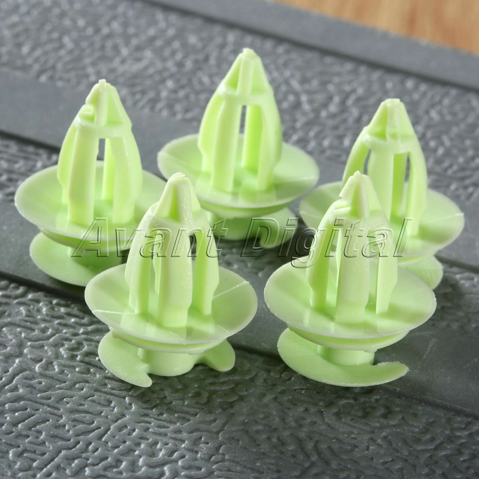 50X Green Car Interior Door Trim Panel Push Retainer Clip Fastener for Car