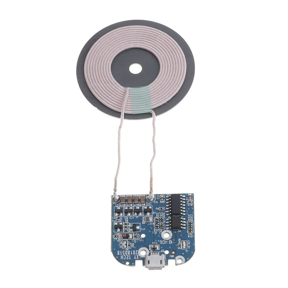 1Pc Qi wireless charger transmitter module coil circuit board fast charging XC