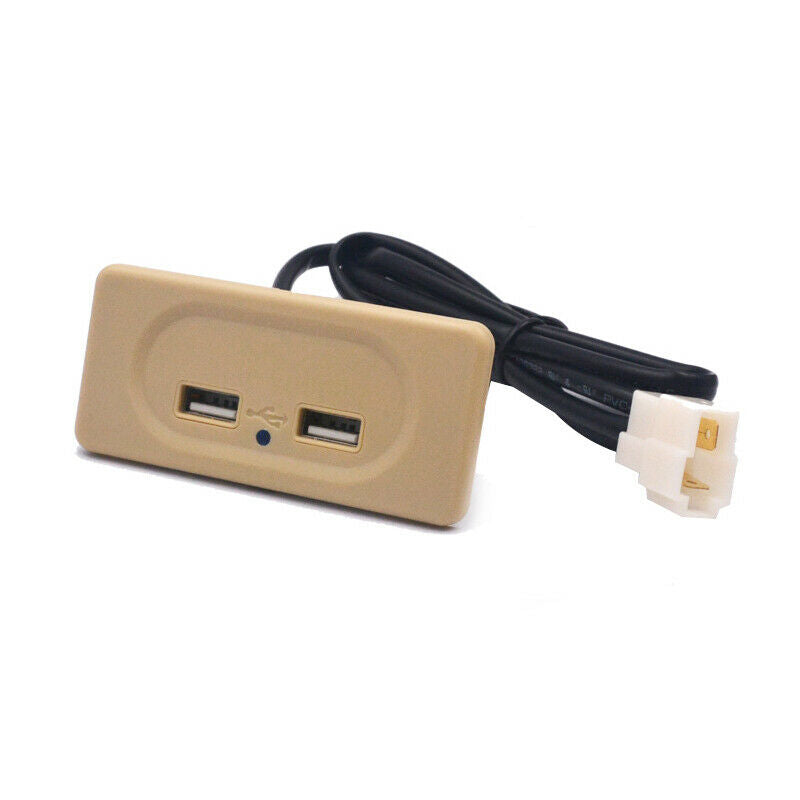4.8A RV Bus Double USB Car Charging Cell Mobile Phone Charger Adapter For Yacht