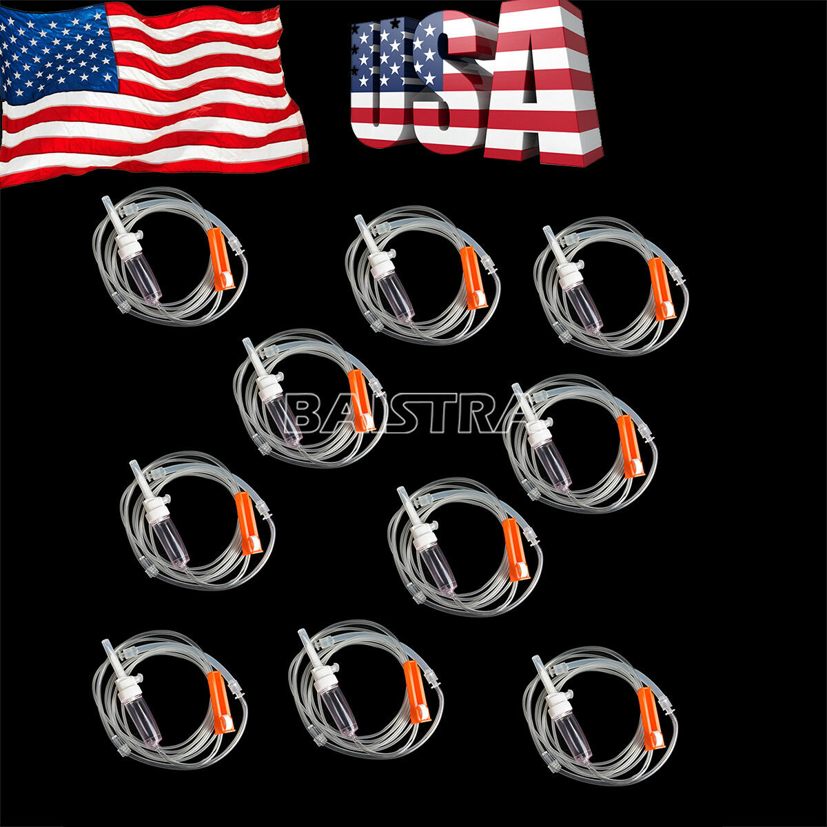 100X Dental Surgic Irrigation Tube Disposable fit for NOUVAG Handpiece 280cm