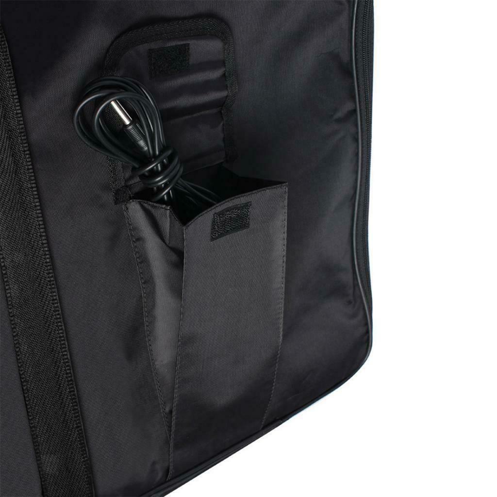 1pc Durable 61-key Electronic Keyboards Electric Piano Gig Bag Case Black