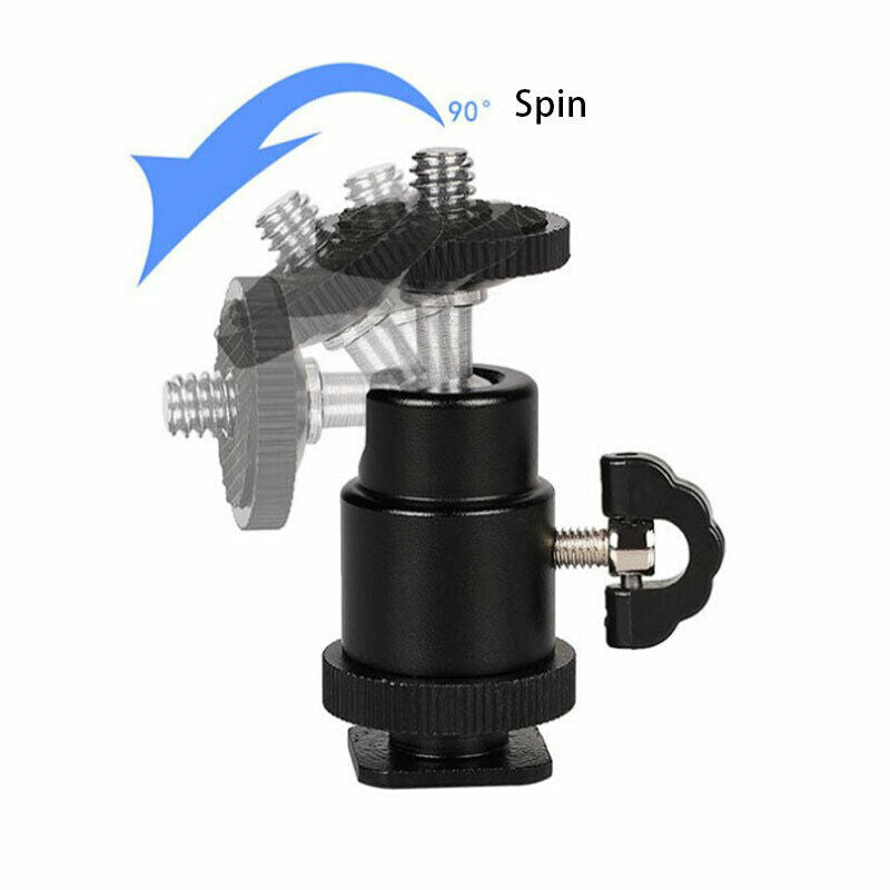 Metal Portable Chic Thermal LED Fill Light Photo Video Light Monitor Brac.l8