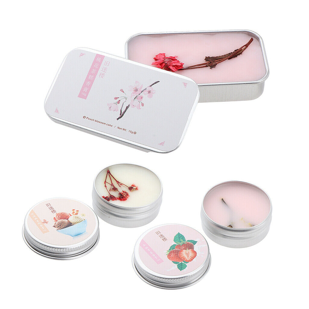 3pcs Solid Perfume Handmade Fragrance for Body Care