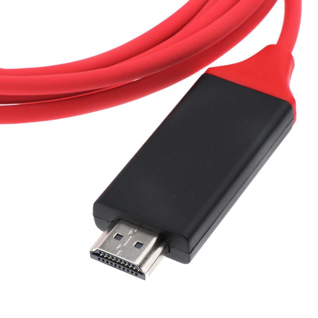 Type C to HDMI Adapter (4K, 30Hz), USB Type-C to HDMI Adapter Red