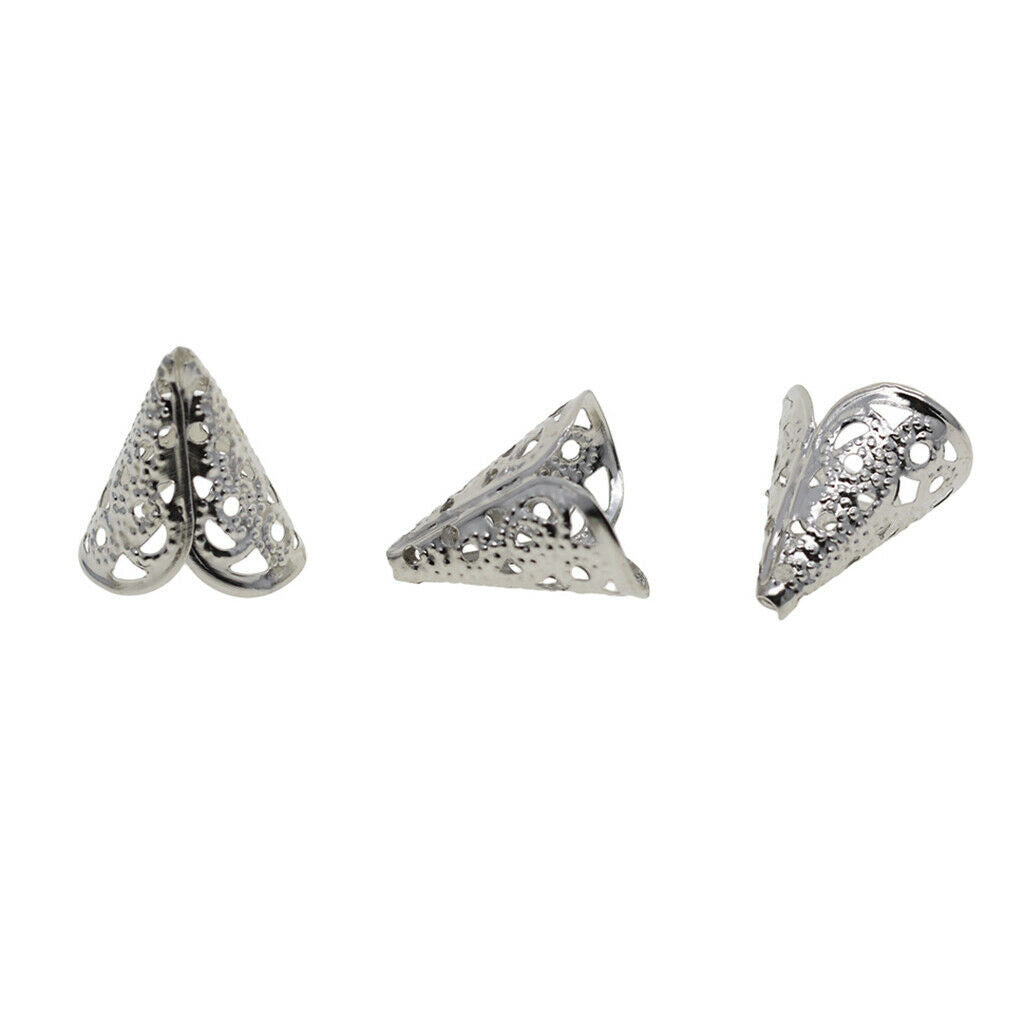 50 pieces bead caps bead caps metal bead end caps DIY jewelry accessories