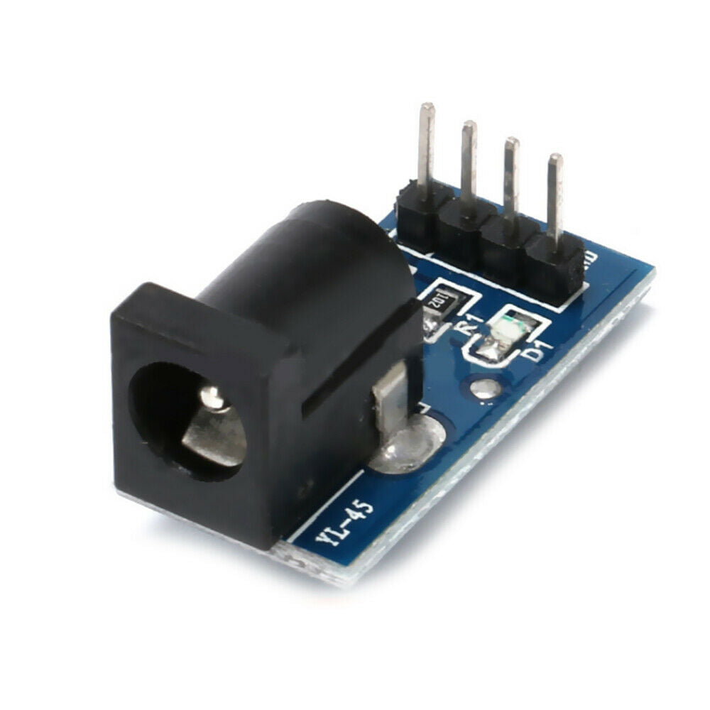 5Pcs 5.5x2.1mm DC Jack Socket Plug Power Supply Module Plate Board Connector