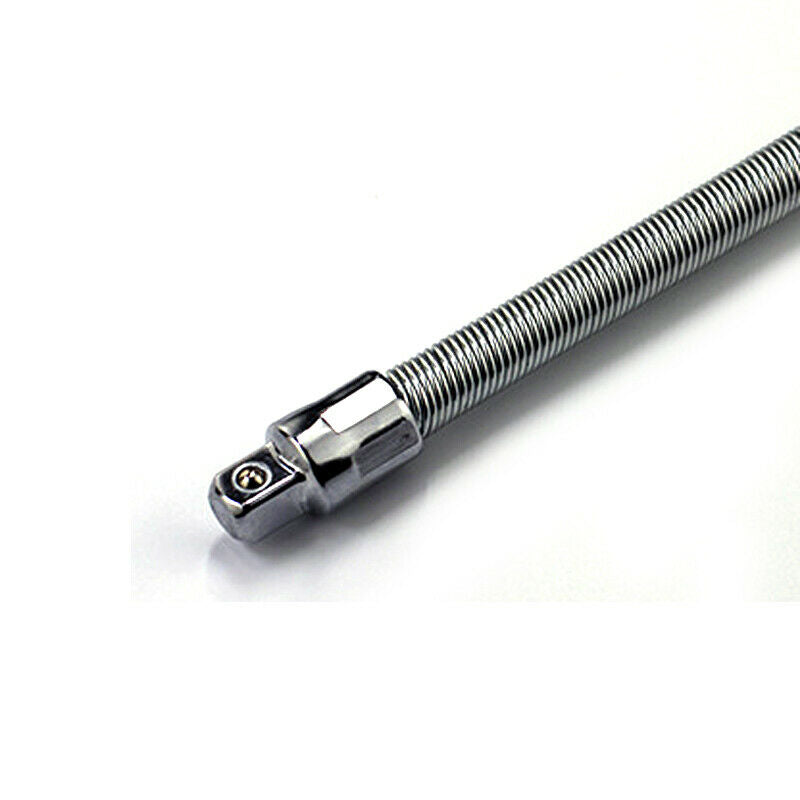 3PCS Solid 1/4'' 3/8'' 1/2'' Flexible Extension Spring Shaft Connect Rod Wrench