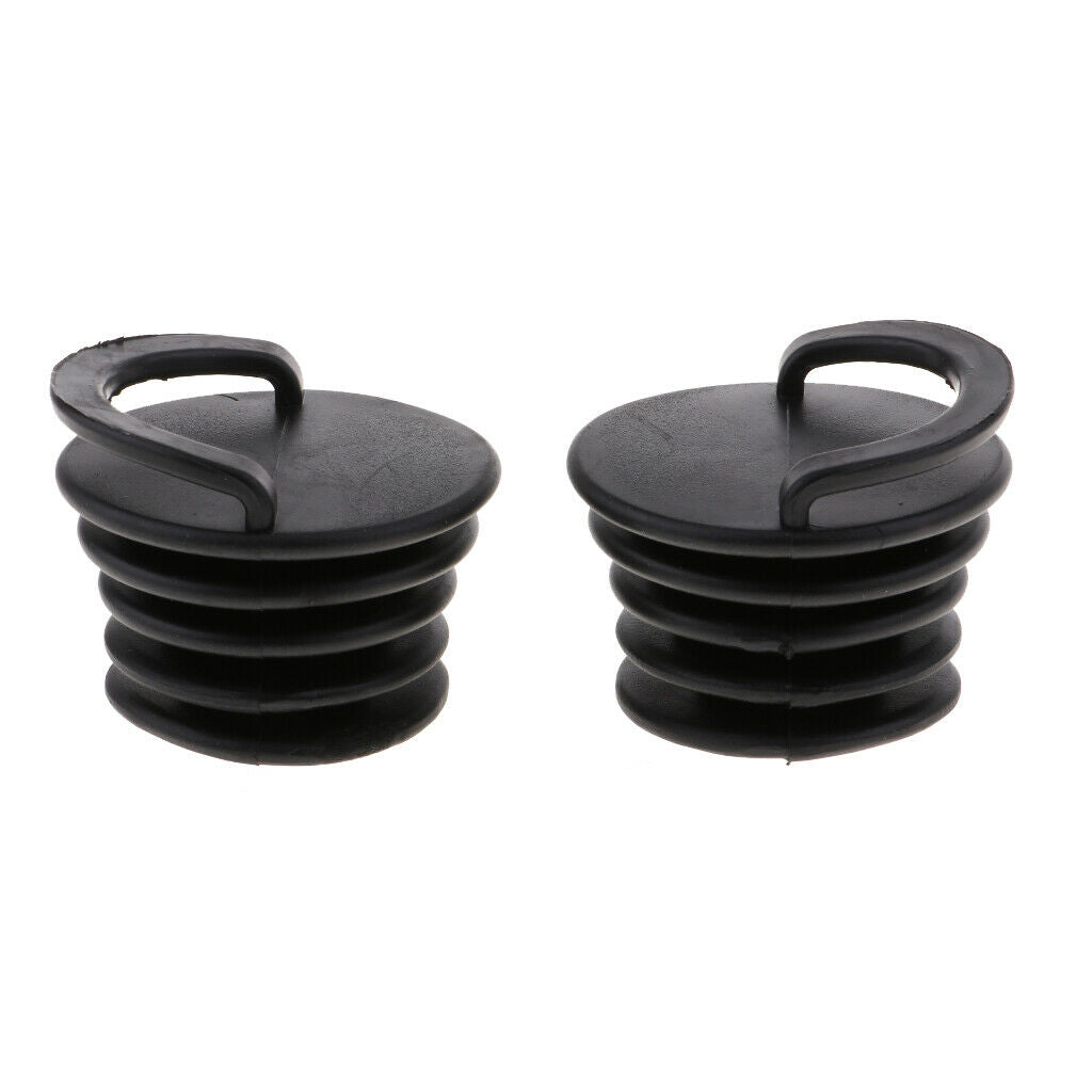 Rubber Waterproof Canoe Bungs Drain Holes Stopper Kayak Scupper Plugs Hardware