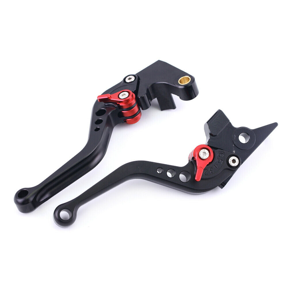 For SUZUKI GSX-S1000 / F/ ABS GSXS1000 2015-2021 Short Clutch Brake Levers Black