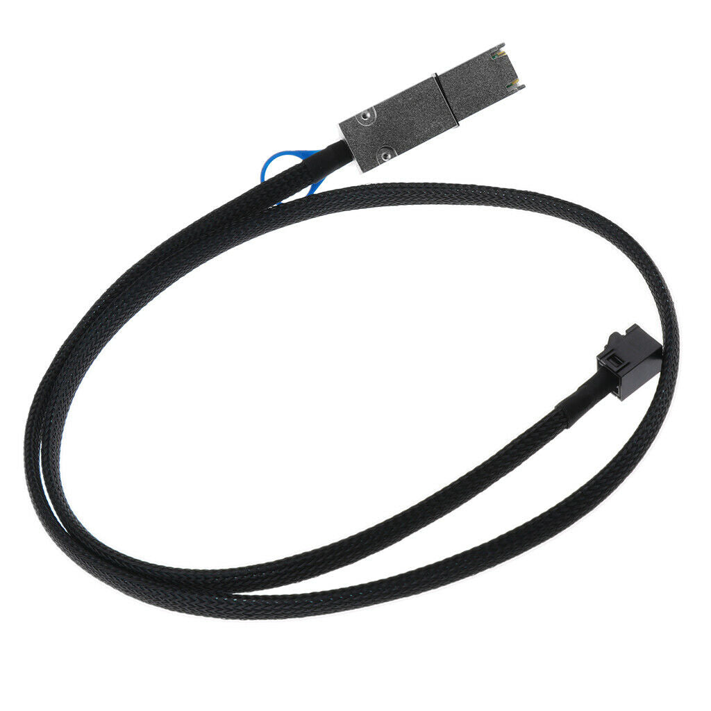 1Pcs External Mini SAS SFF-8643 to Mini SAS 26 SFF-8088 Male Cable 0.5m