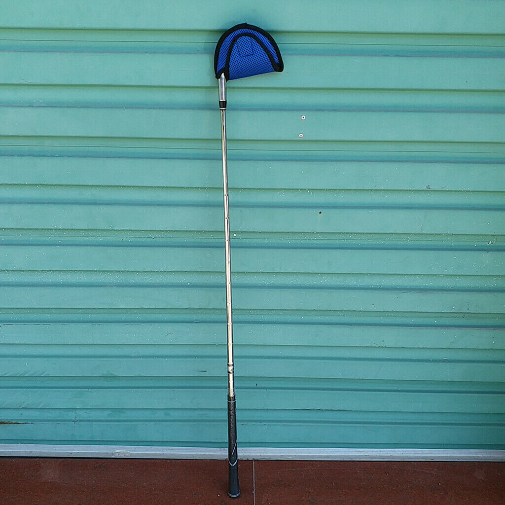 Mallet Putter Head Cover Headcover Protector Bag Golf Accessories Blue