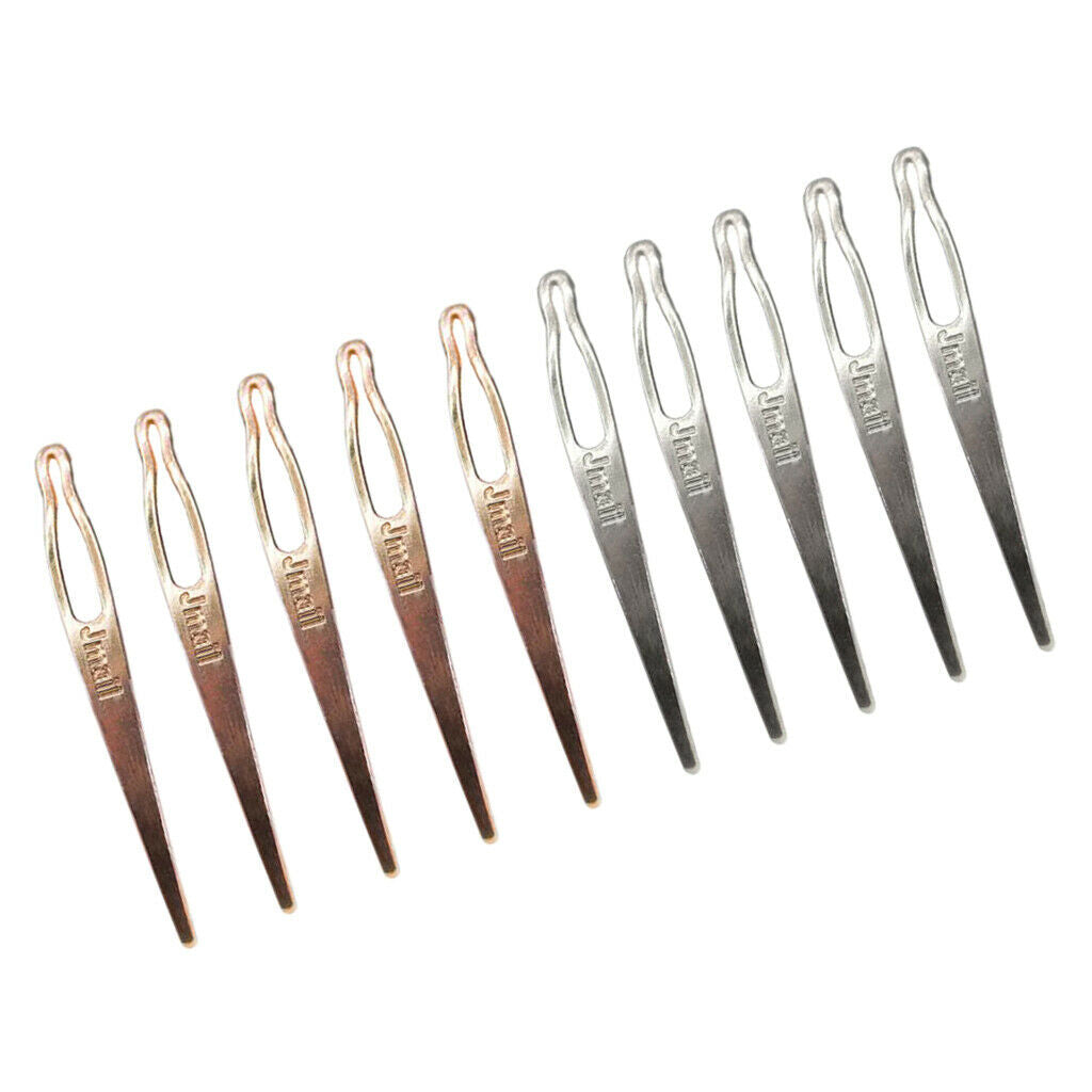 10 Packs Sturdy Smooth Dreadlock Interlocking Needles Braiding Hooks Tools
