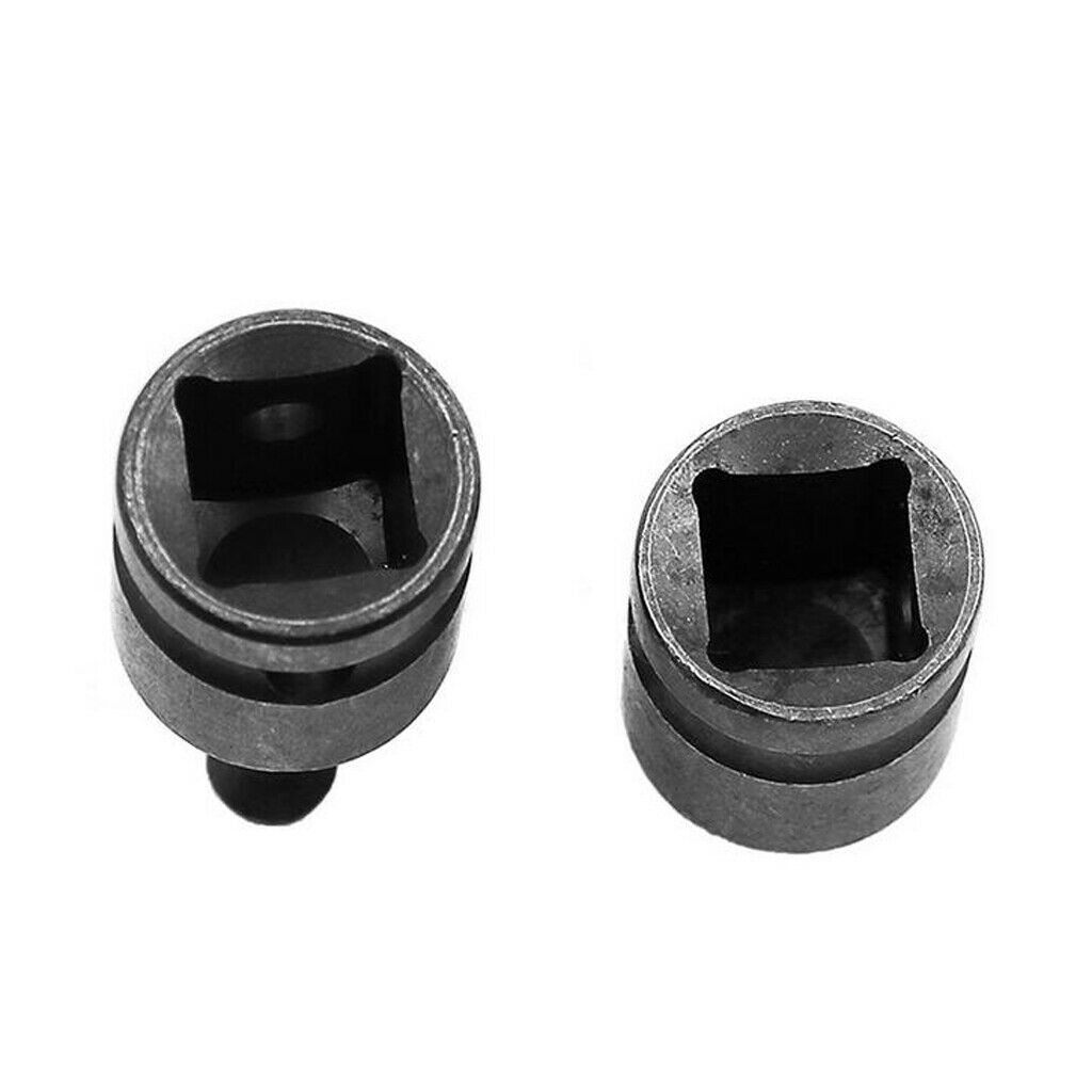 2pcs 1/2 Drill Chuck Adaptor Tools for Impact Wrench Conversion with Screw