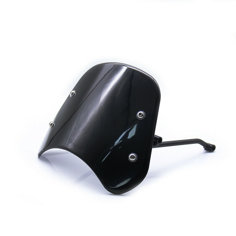 Black Windscreen Headlight Fairing Protector Windshield For Benelli Leoncino 500