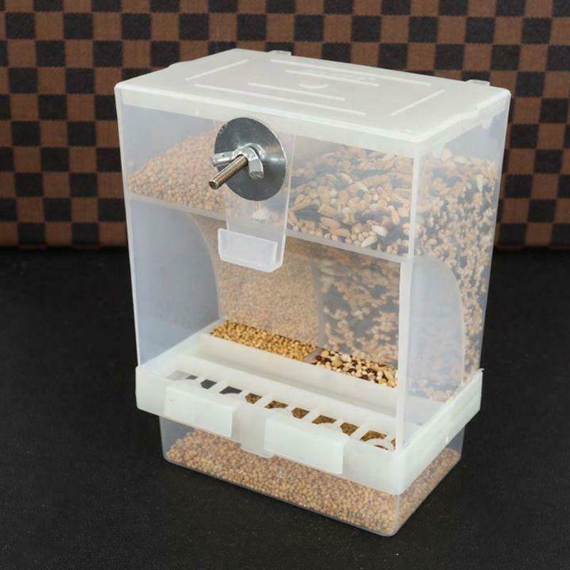 Automatic Birds Feeder Poultry Feeding Tool Fodder Food Container Splashproof