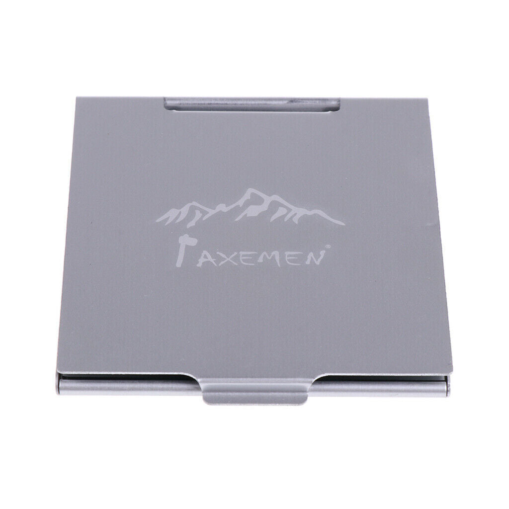 Mini Travel Makeup Pocket Mirror Multi-use Folding Camping Mirror 7x6''