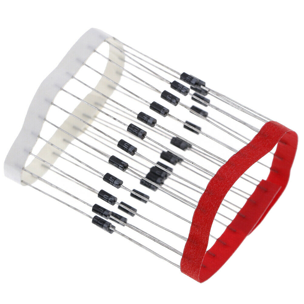 30PCS UF4007 diode fast recovery diodes 1000V 1A DO-41 mic newS ZwS WF