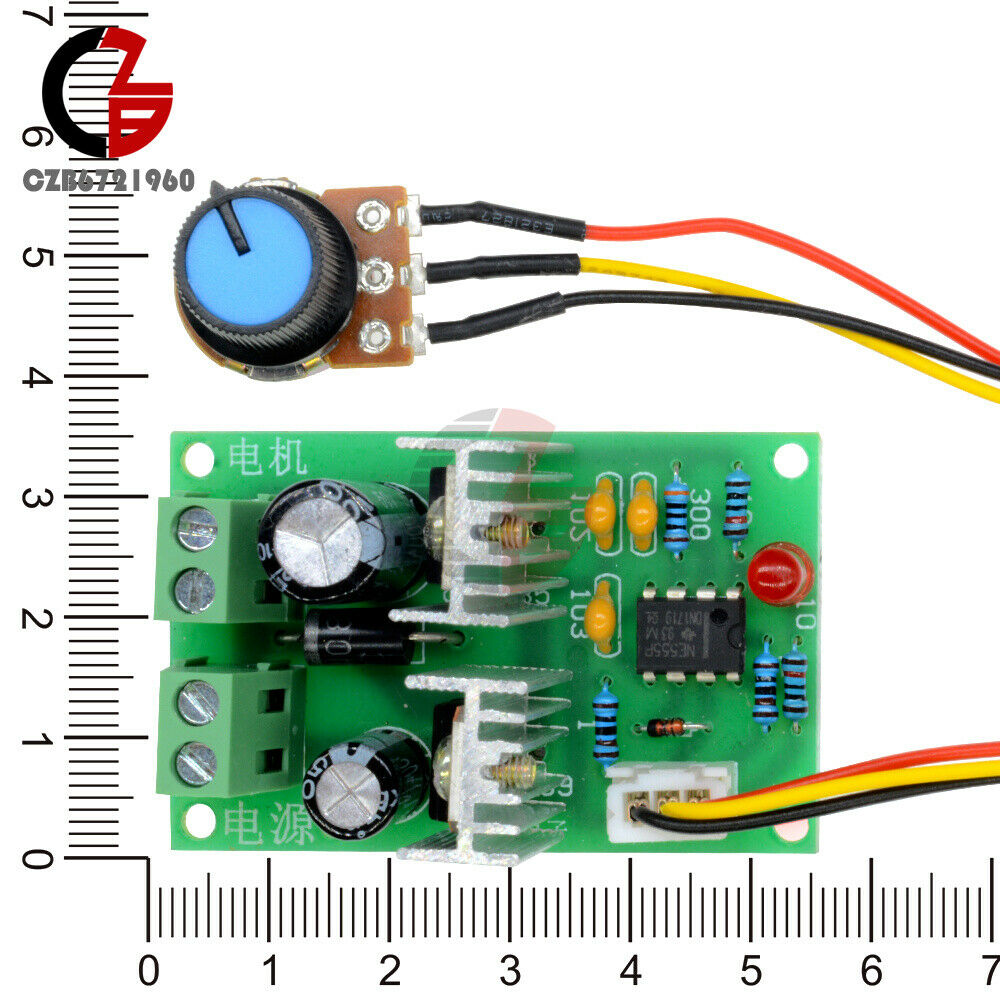 DC 12V-36V Pulse Width PWM Motor Speed Regulator Controller Switch 24V 3A