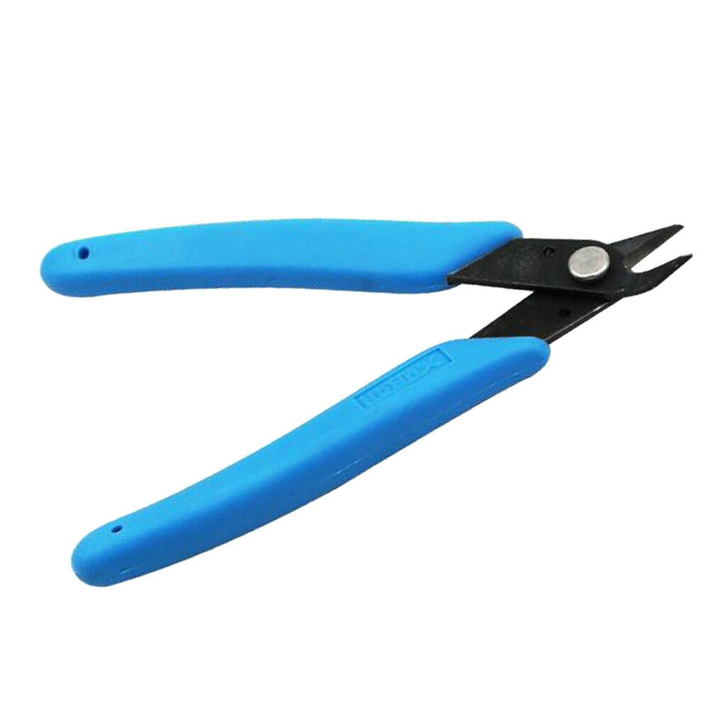5" Wire Flush Cutter Mini Diagonal Cutting Pliers For Electronics