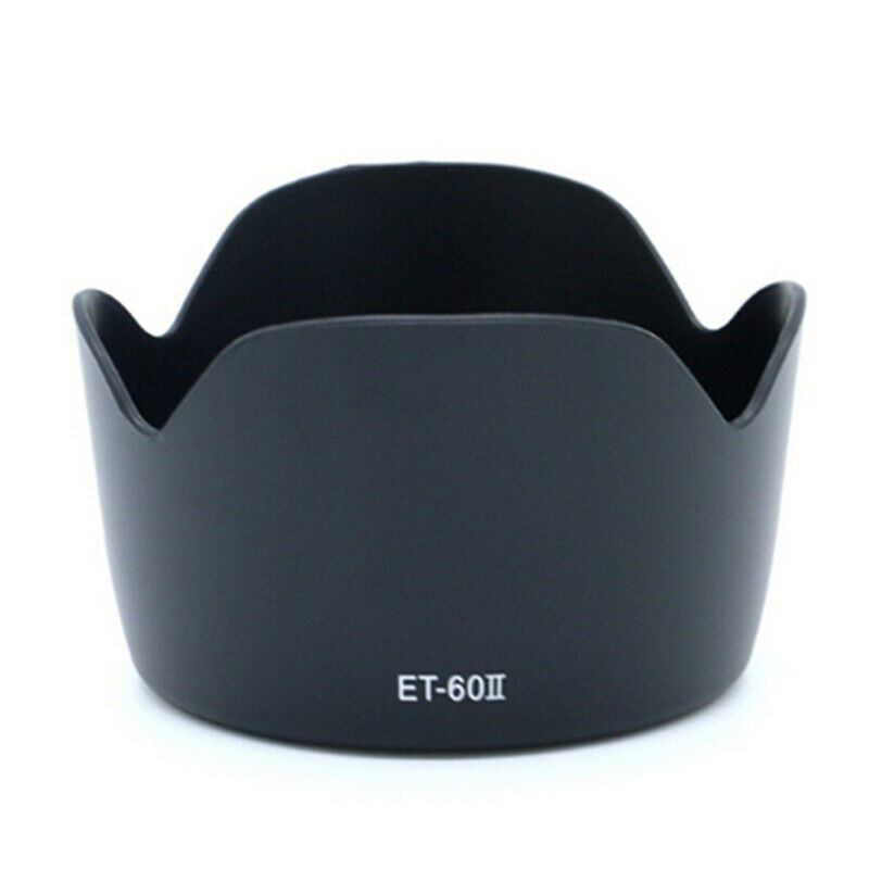 ET-60II Lens Hood For EF 75-300mm F/4-5.6 III EF-S 55-250mm F/4-5.6..l8