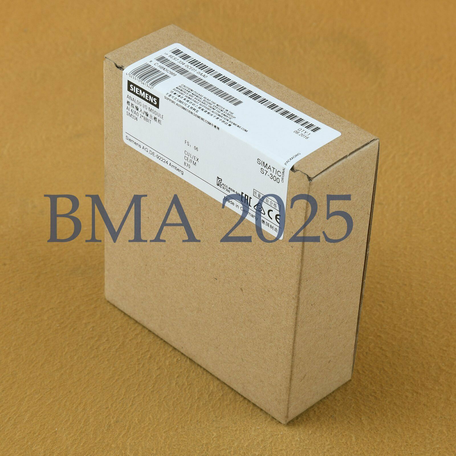New 6ES7334-0CE01-0AA0 6ES7 334-0CE01-0AA0 1year warranty DHL free ship SM9T