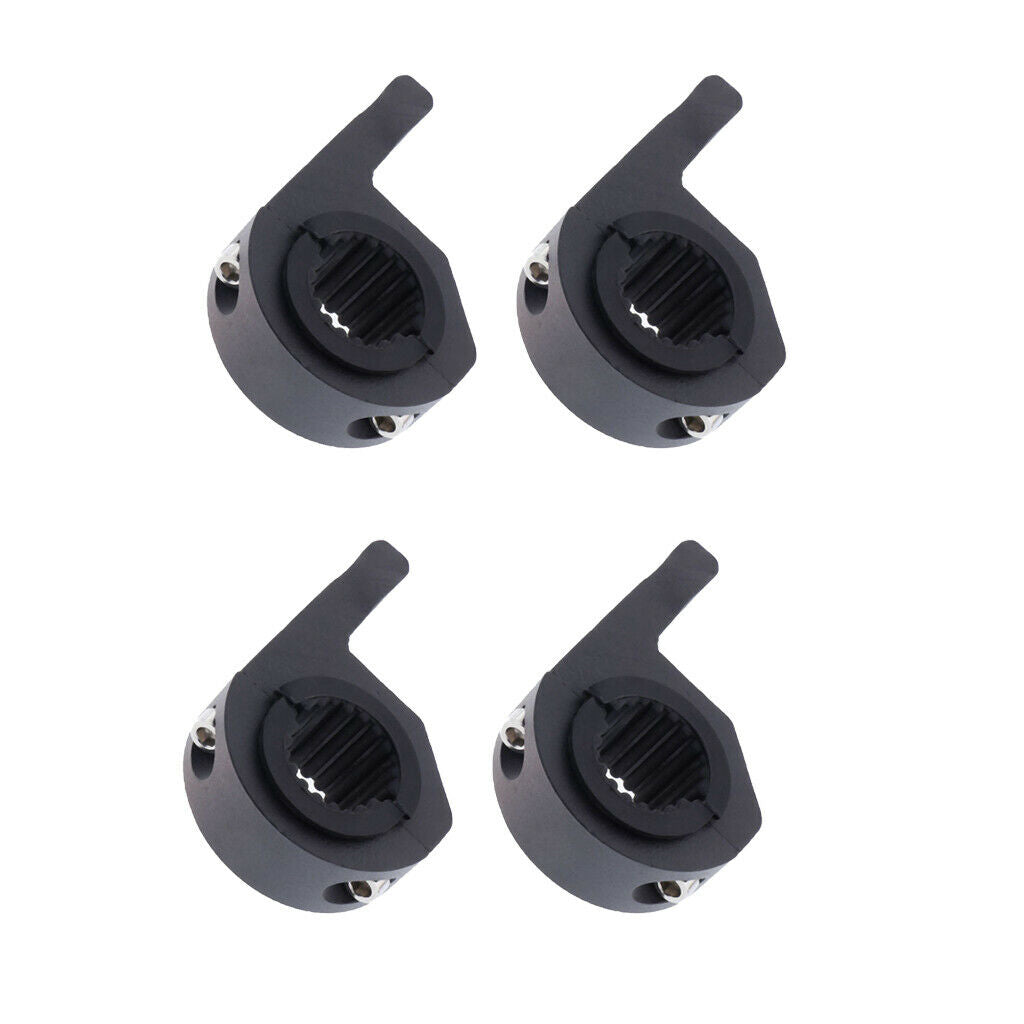 4 x Motorcycle Crash Bar Guard, Fog Light Clamp Bracket Water Resistance