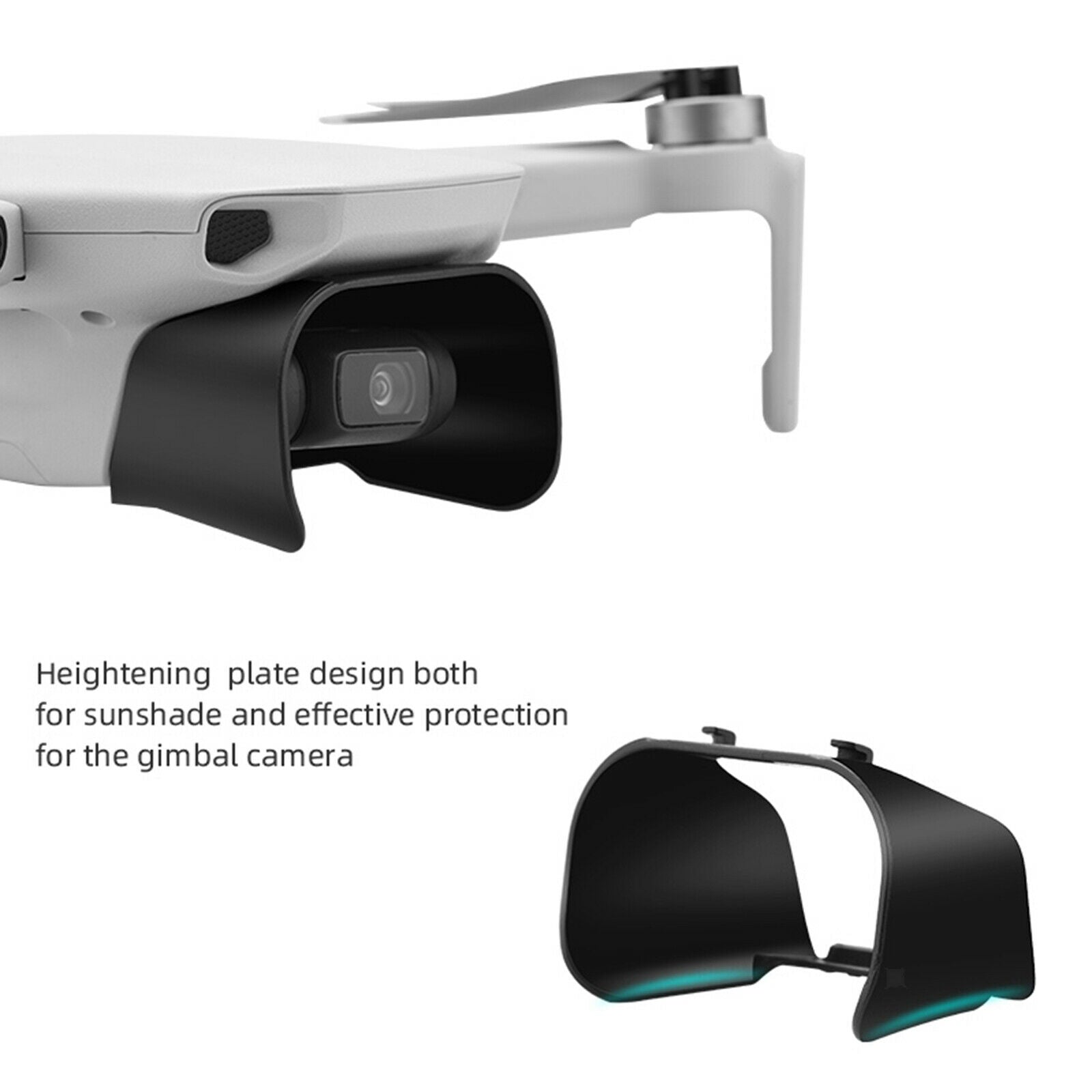 Lens Hood Protective Sun Hood Shade Cover for DJI Mavic Mini/Mini 2 Drone