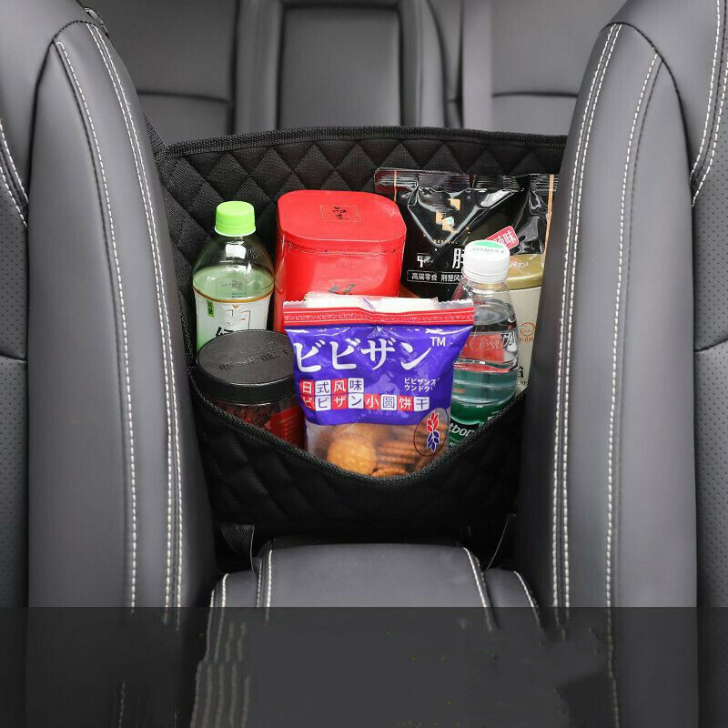 Multi Hanging Nets Pocket Trunk Bag Organizer Car Rear Seat Back Storage Bag