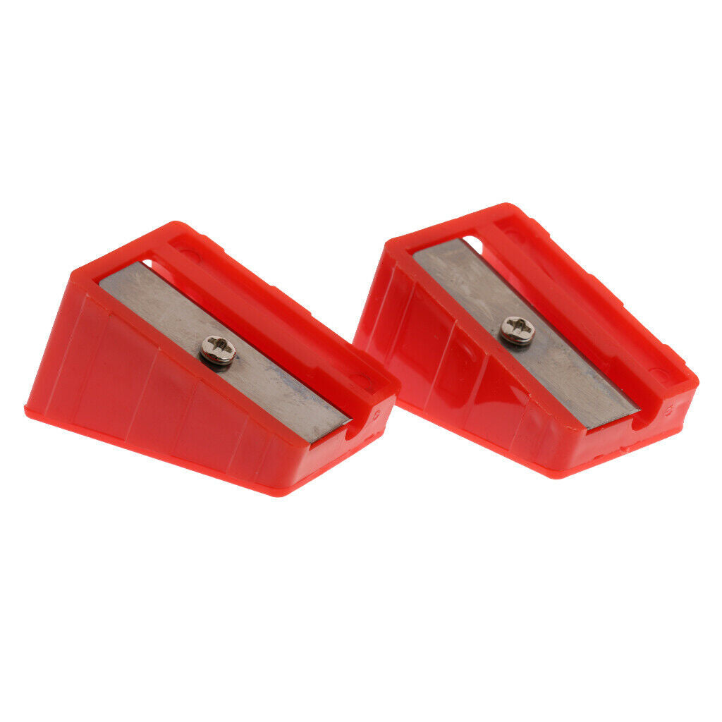 10pcs Billiards Pool Cue Tip Sharpener Shaper Maintenance Trimmer Corrector